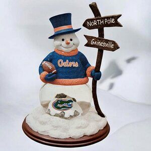 University of Florida Gators Snowman by The Memory Company Snow Globe